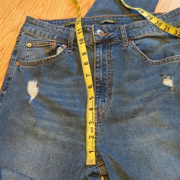 Wild Fable Distressed Highest Rise Medium Wash Skinny Jeans Size 10 26X28 - Picture 5 of 8